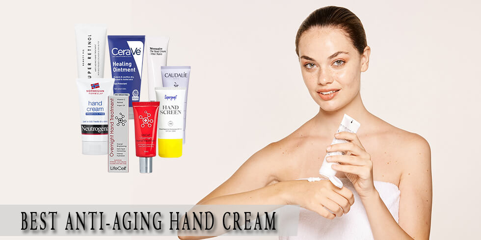 Anti aging hand cream feature