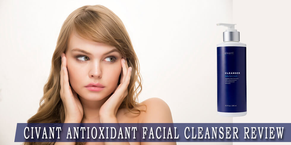 Civant antioxidant facial cleanser feature