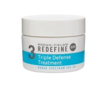 Rodan & Fields Redefine Triple Defense Cream product Best Day Cream for Aging Skin That Needs Sunscreen