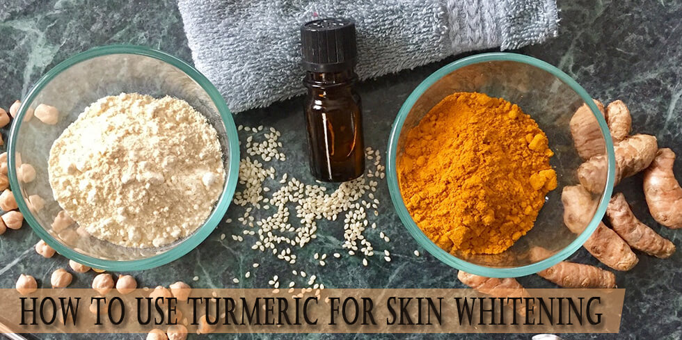 Turmeric for skin whitening