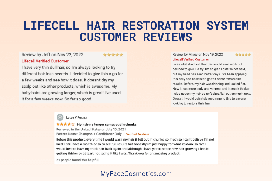 LifeCell Hair Restoration System Review 2022: A Solution for Hair Loss? 3
