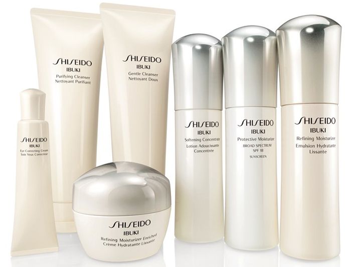 shiseido product line